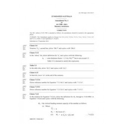 AS 3700-2011 AMDT 1 [ Superseded ]