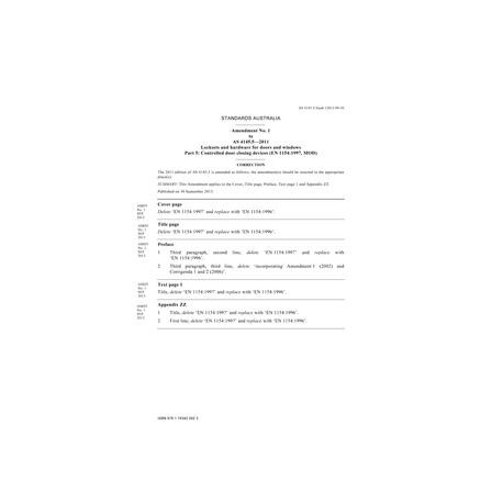 AS 4145.5-2011 AMDT 1