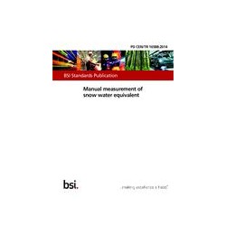 BS PD CEN/TR 16588:2014