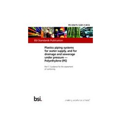 BS PD CEN/TS 12201-7:2014