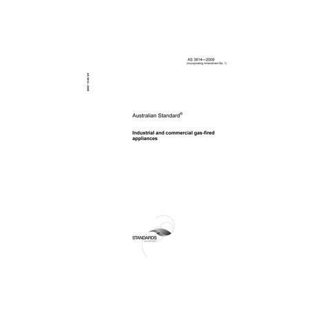 AS 3814-2009 [ Available Superseded ]