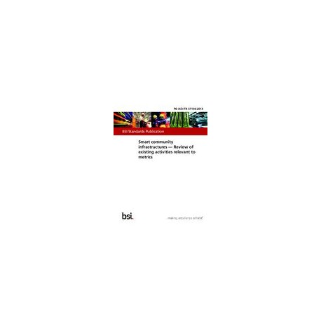 BS PD ISO/TR 37150:2014