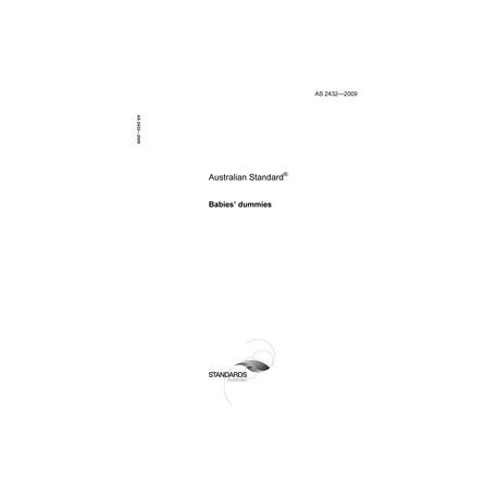 AS 2432-2009 [ Available Superseded ]