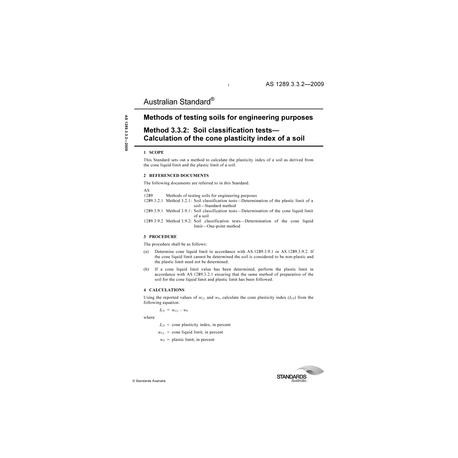 AS 1289.3.3.2-2009