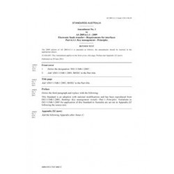 AS 2805.6.1.1-2009 AMDT 1