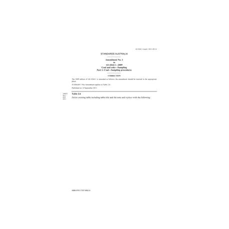 AS 4264.1-2009 AMDT 1