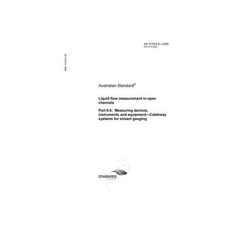 AS 3778.6.6-2008