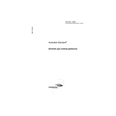 AS 4551-2008 [ Available Superseded ]