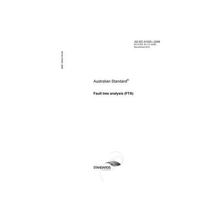 AS IEC 61025-2008