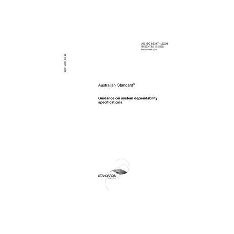 AS IEC 62347-2008