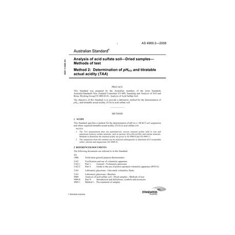 AS 4969.2-2008 [ Obsolescent ]