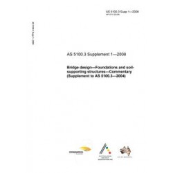 AS 5100.3 SUPP 1-2008 [ Obsolescent ]
