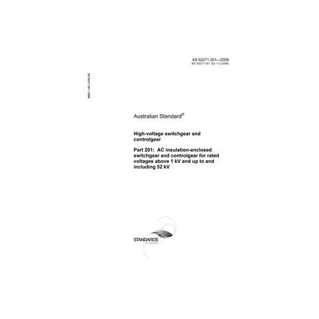 AS 62271.201-2008