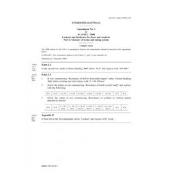 AS 4145.1-2008 AMDT 1