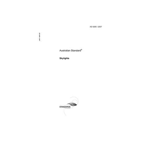 AS 4285-2007 [ Superseded ]
