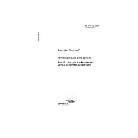 AS 7240.12-2007 [ Superseded ]