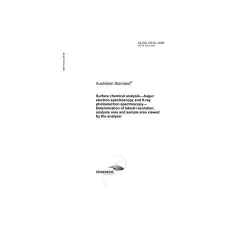 AS ISO 19319-2006
