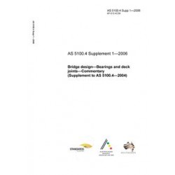 AS 5100.4 SUPP 1-2006 [ Obsolescent ]