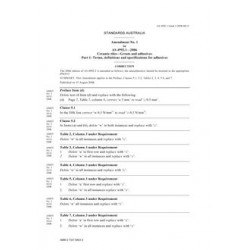 AS 4992.1-2006 AMDT 1