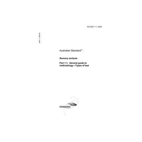 AS 2542.1.1-2005 [ Superseded ]