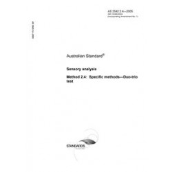 AS 2542.2.4-2005 [ Superseded ]