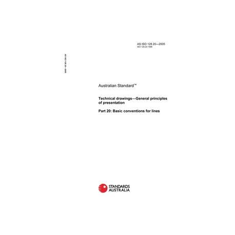 AS ISO 128.20-2005