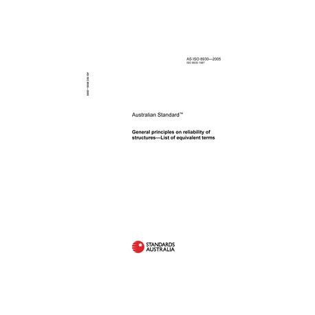 AS ISO 8930-2005