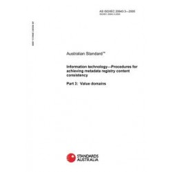 AS ISO IEC 20943.3-2005