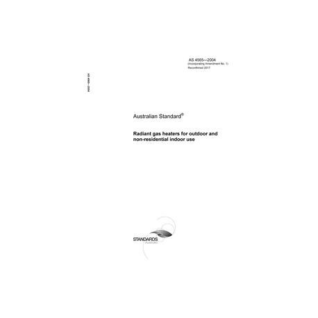 AS 4565-2004 [ Available Superseded ]