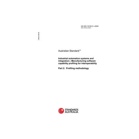 AS ISO 16100.2-2004