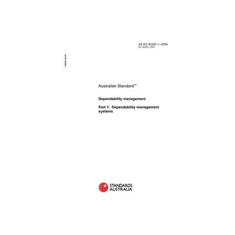 AS IEC 60300.1-2004 [ Superseded ]