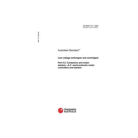AS 60947.4.2-2004 [ Superseded ]