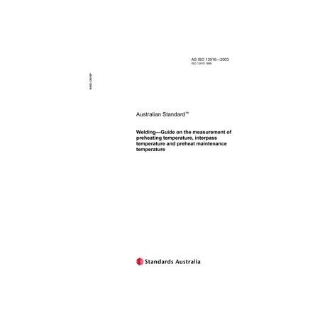 AS ISO 13916-2003 [ Superseded ]