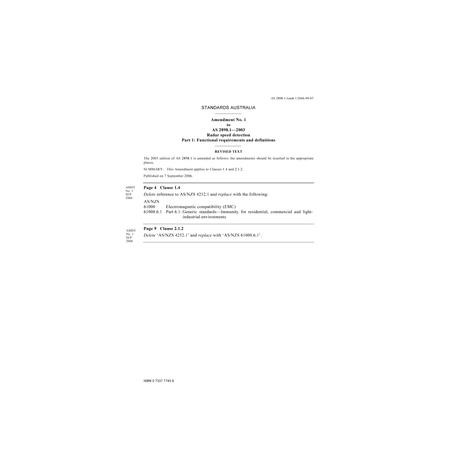 AS 2898.1-2003 AMDT 1