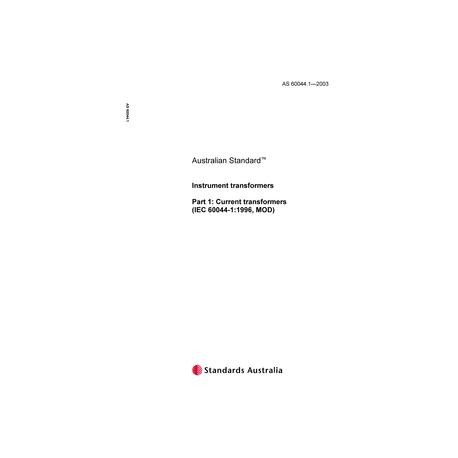 AS 60044.1-2003 [ Superseded ]