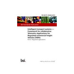 BS PD ISO/TS 15638-6:2013