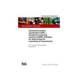 BS PD CEN ISO/TS 15530-1:2013