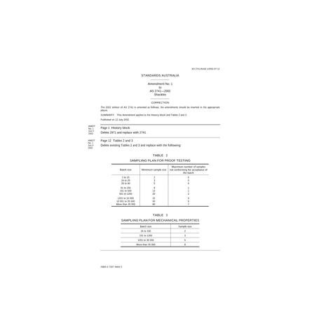 AS 2741-2002 AMDT 1
