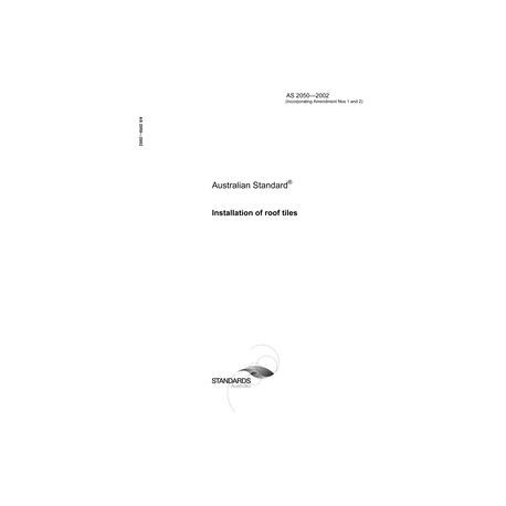 AS 2050-2002 [ Superseded ]