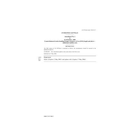 AS 4972(INT)-2001 AMDT 1