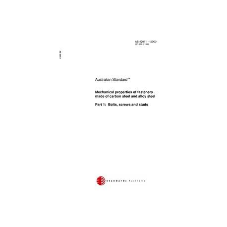 AS 4291.1-2000 [ Superseded ]