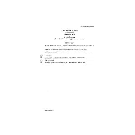 AS 4122(INT)-1993 AMDT 1