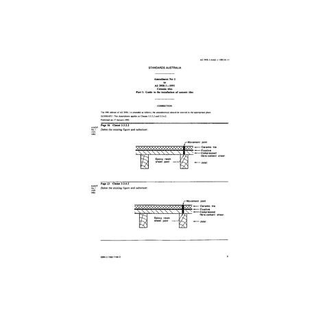 AS 3958.1-1991 AMDT 1 [ Superseded ]