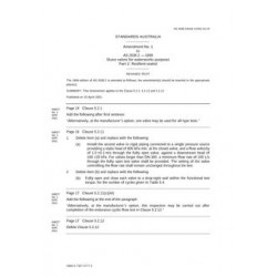 AS 2638.2-1999 AMDT 1 [ Superseded ]