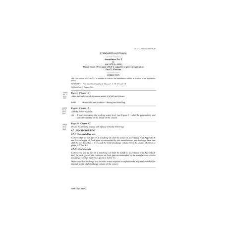 AS 1172.2-1999 AMDT 2 [ Superseded ]