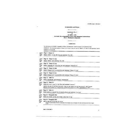 AS 3689.2-1991 AMDT 1 [ Obsolescent ]