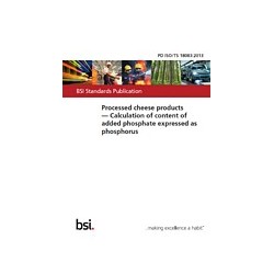 BS PD ISO/TS 18083:2013