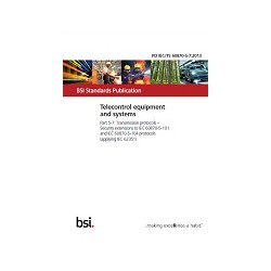 BS PD IEC/TS 60870-5-7:2013