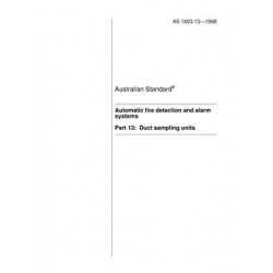 AS 1603.13-1998 [ Superseded ]