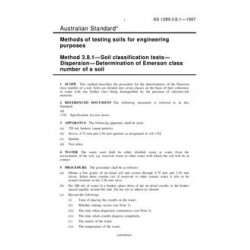 AS 1289.3.8.1-1997 [ Superseded ]